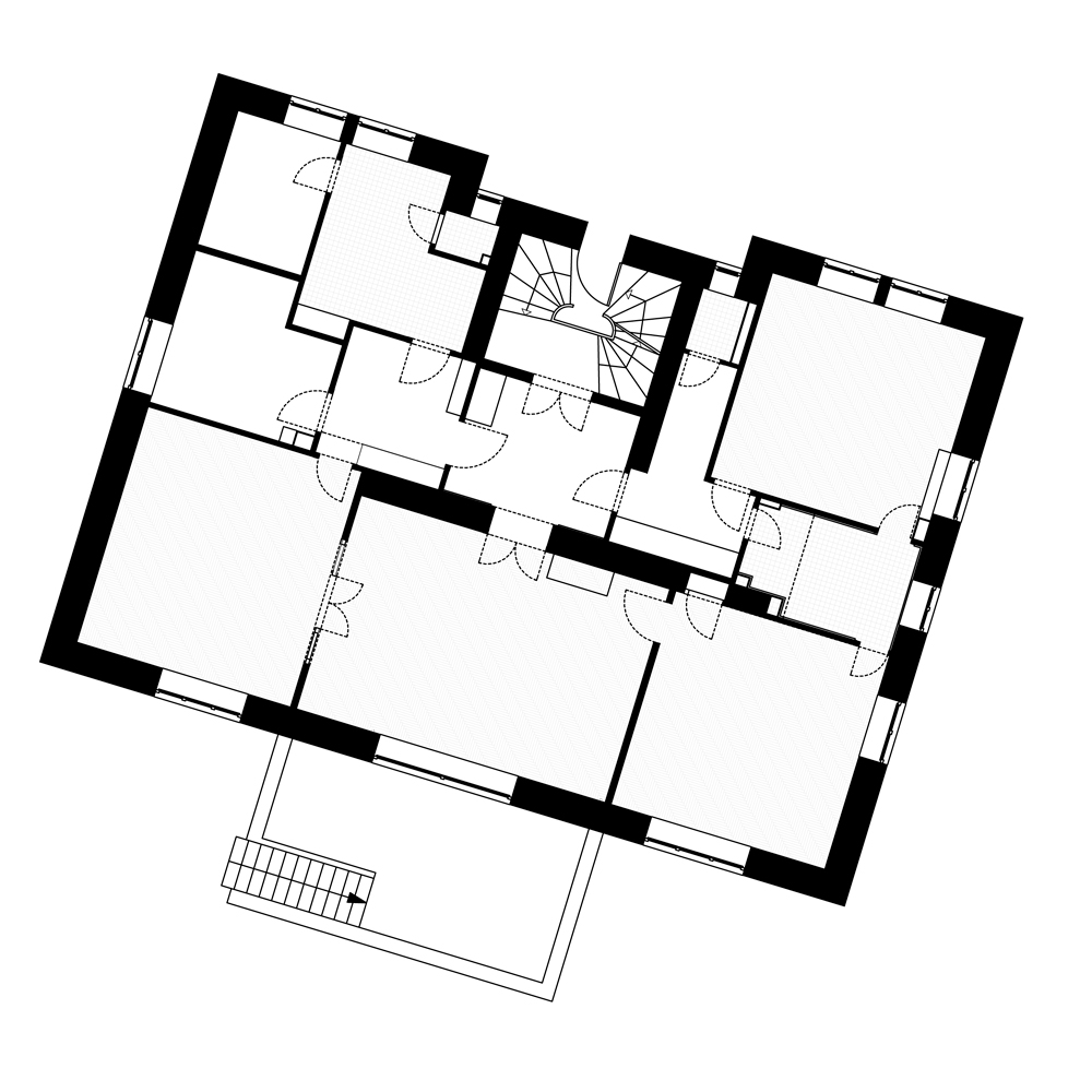Grundriss vor Umbau – Plan: IFUB*