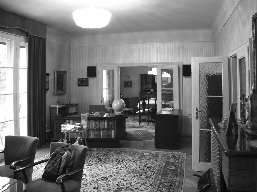 Wohnzimmer vor dem Umbau – Foto: Bauherr