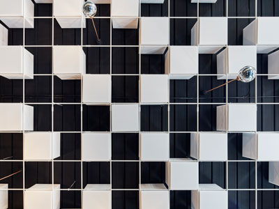 Suspended ceiling element – Photo: Eduardo Perez