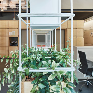 Modular storage frame – Photo: Eduardo Perez