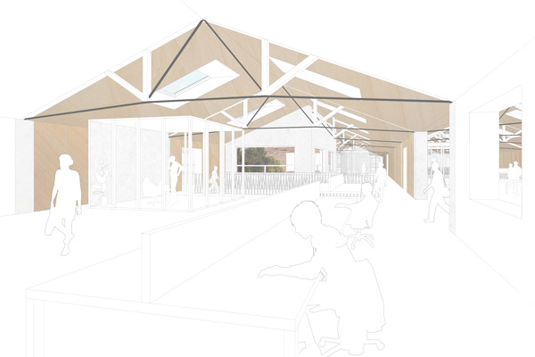 Perspektive Open Space – Skizze: Würschinger/IFUB*