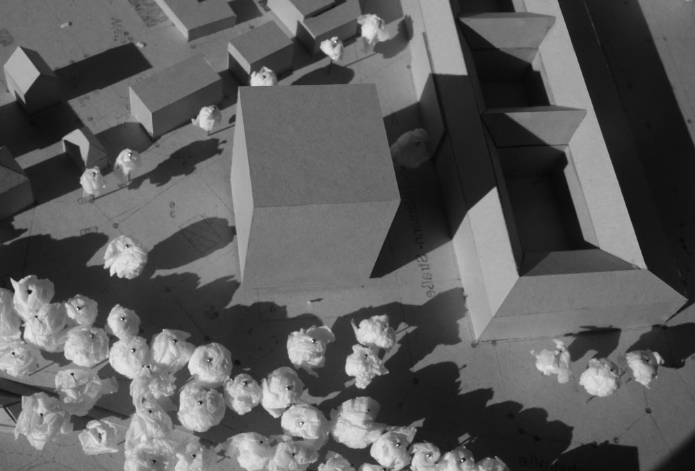 Städtebaumodell – Foto: IFUB*