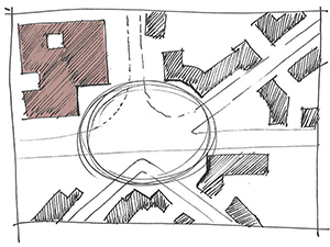 Raumkanten – Skizze: WÜRSCHINGER/IFUB*