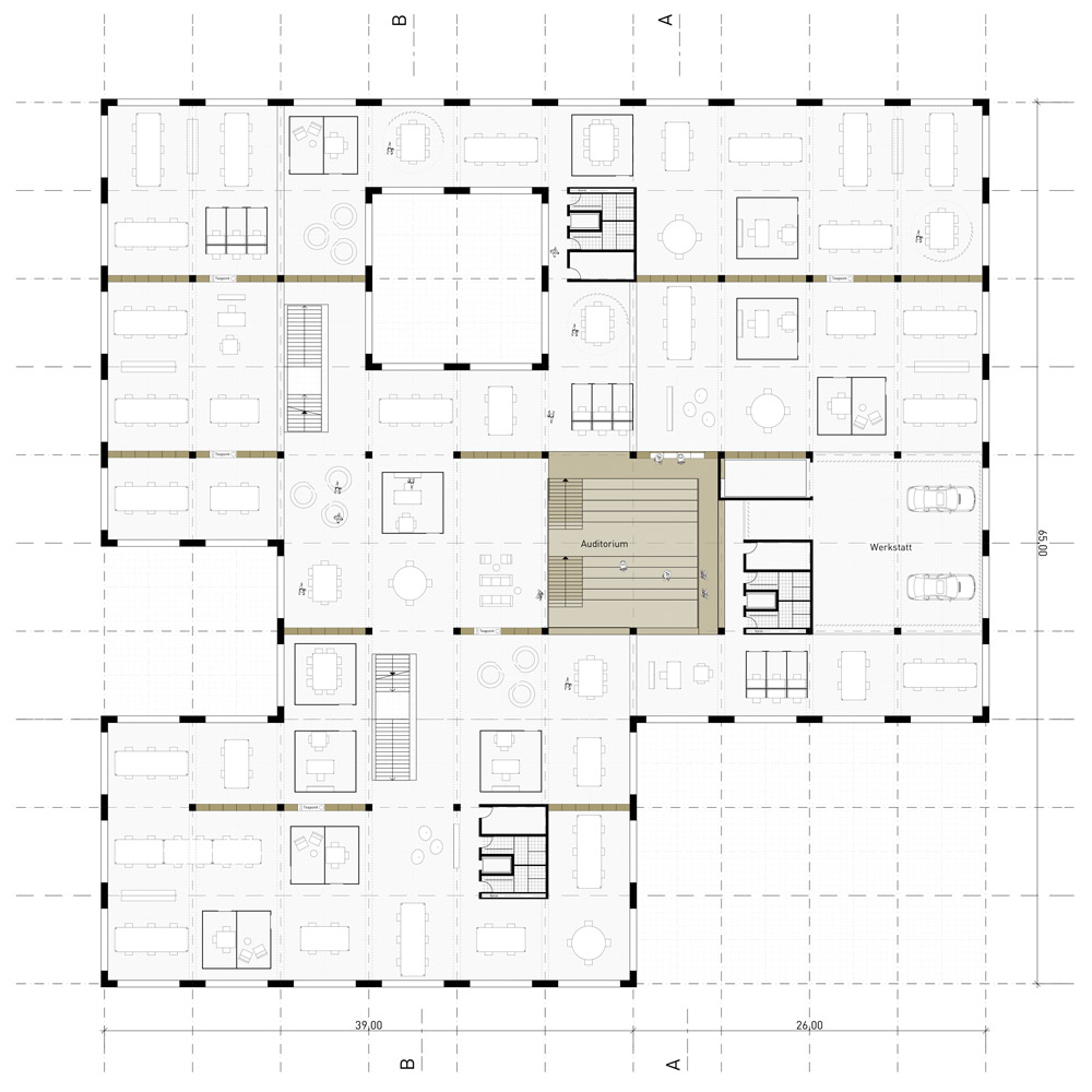 Grundriss OG 1 – Plan: WÜRSCHINGER/IFUB*