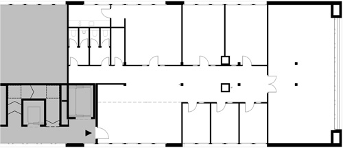 Grundriss vor Ausbau – Plan: IFUB*