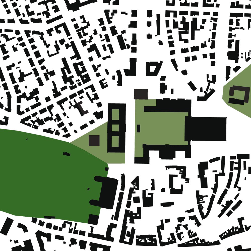 Verknüpfung Grünzone – Logo: IFUB*