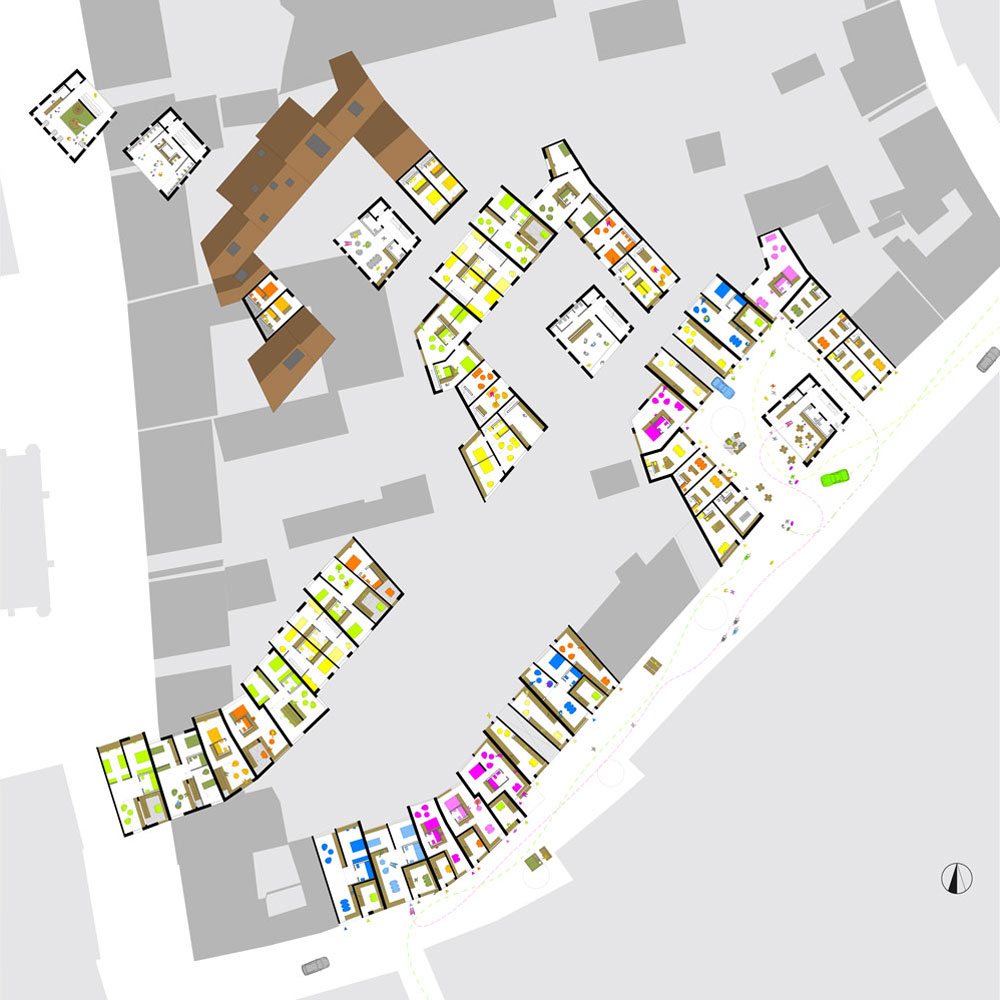 Ground plan: ground floor - 4th floor – Plan: IFUB*