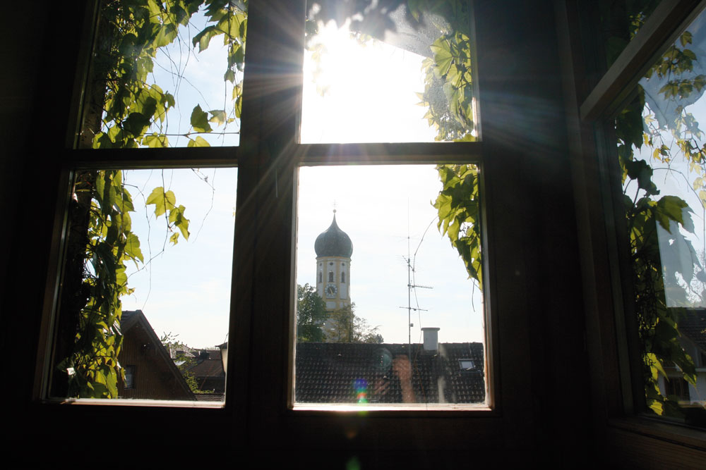 Blick aus dem Wartezimmer – Foto: Johanna Kurz